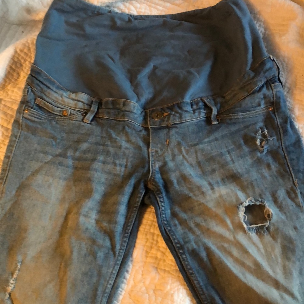 H&M Mama Ankle Maternity Jeans